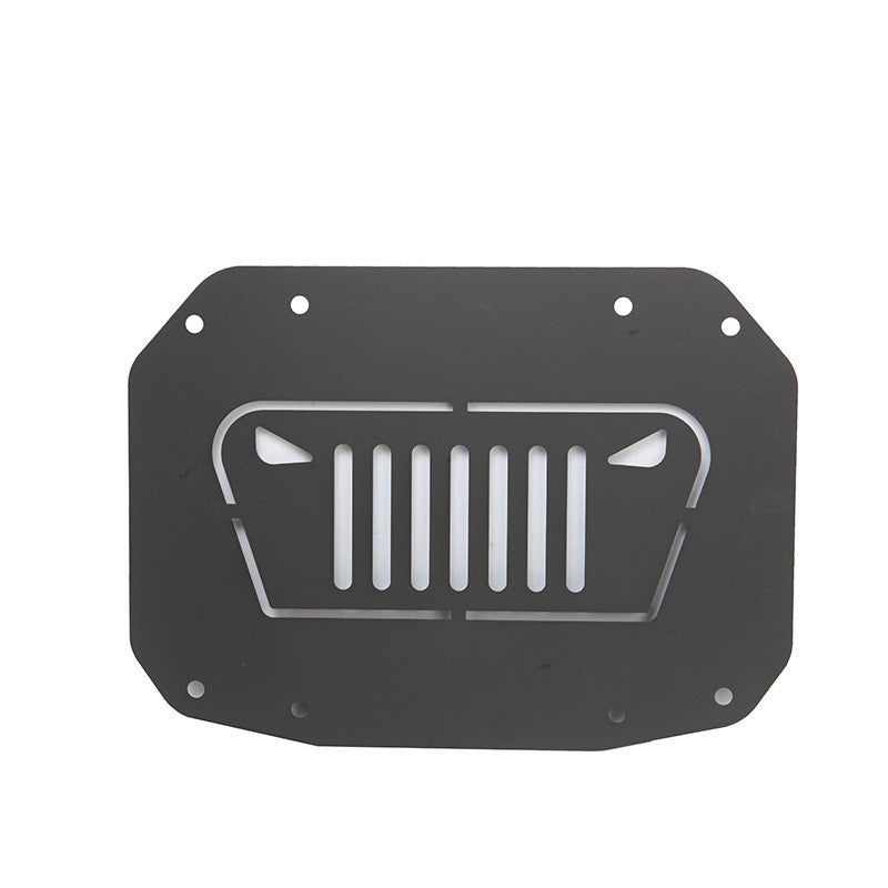 Jeep Wrangler Modified Rear Tailgate Trim Plate