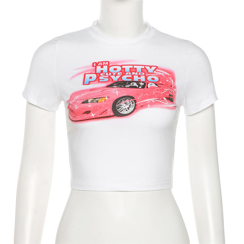 Hotty Psycho S2000 crop top