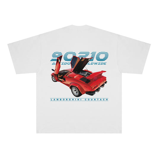 Lamborghini Countach 90210 Streetwear Premium T-Shirt