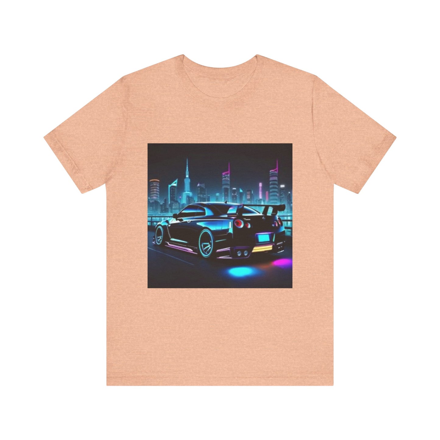 "Skyline GTR" Neon Cyberpunk Short Sleeve Tee