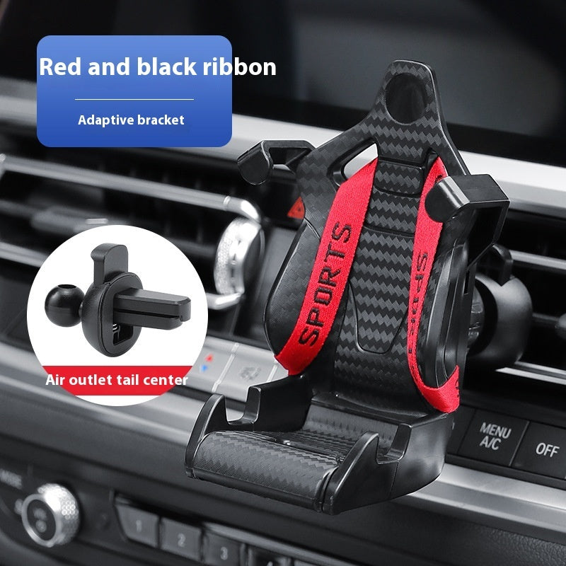 Racing Seat Car Phone Holder - 360° Rotatable Air Vent Mount