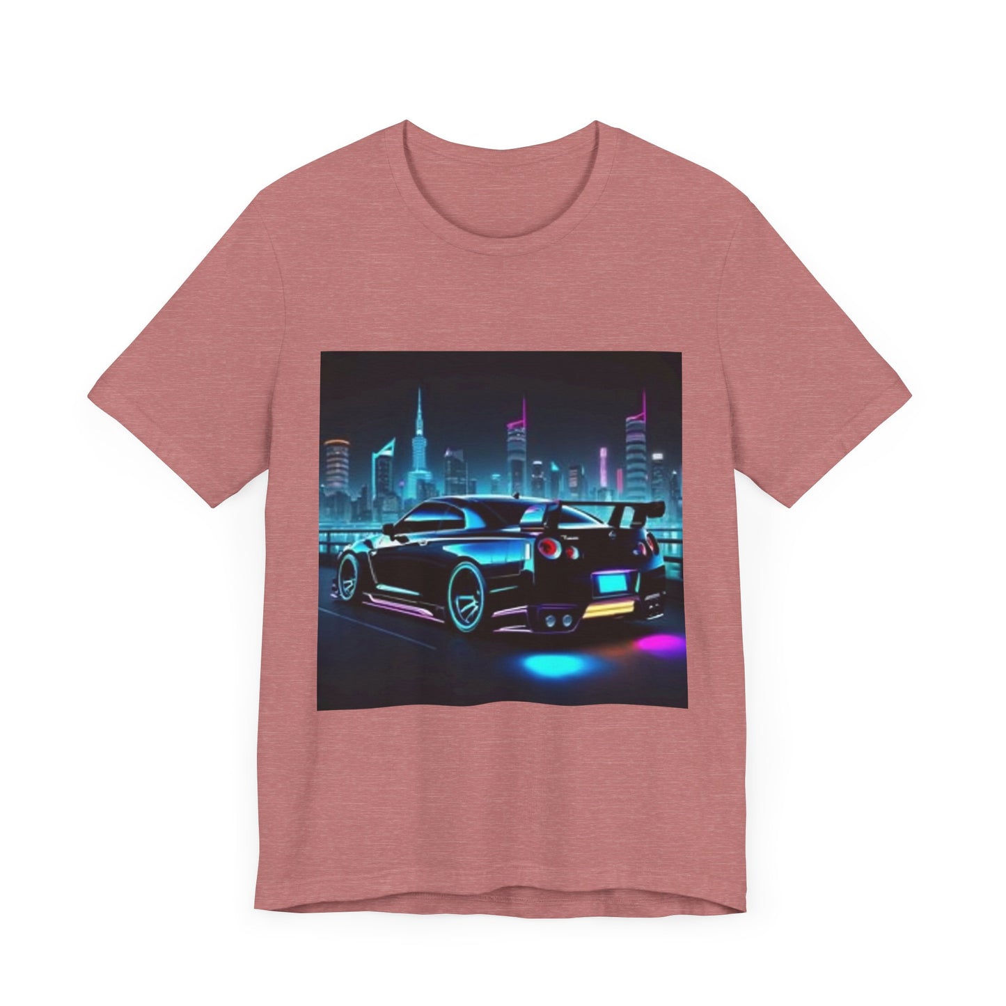 "Skyline GTR" Neon Cyberpunk Short Sleeve Tee