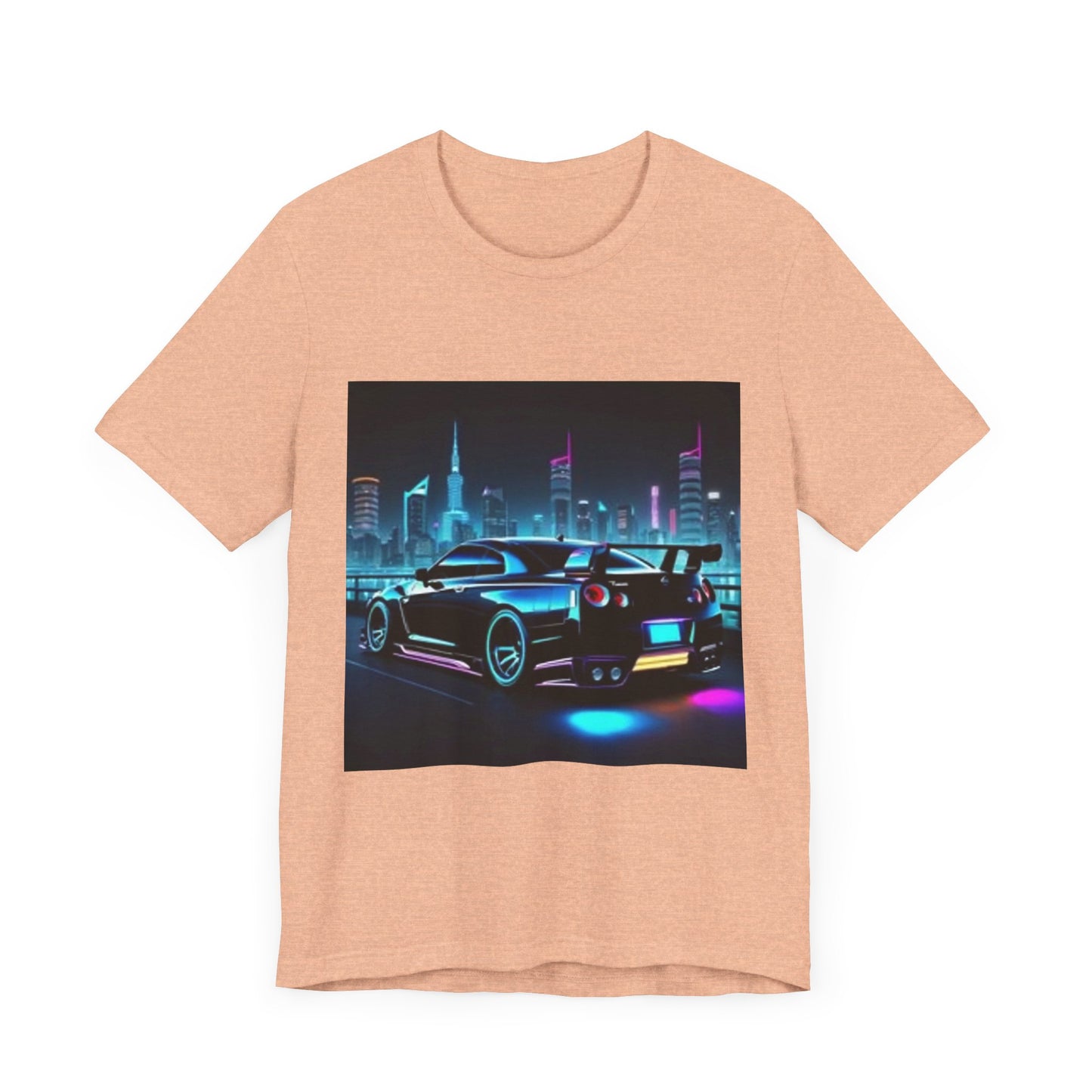 "Skyline GTR" Neon Cyberpunk Short Sleeve Tee