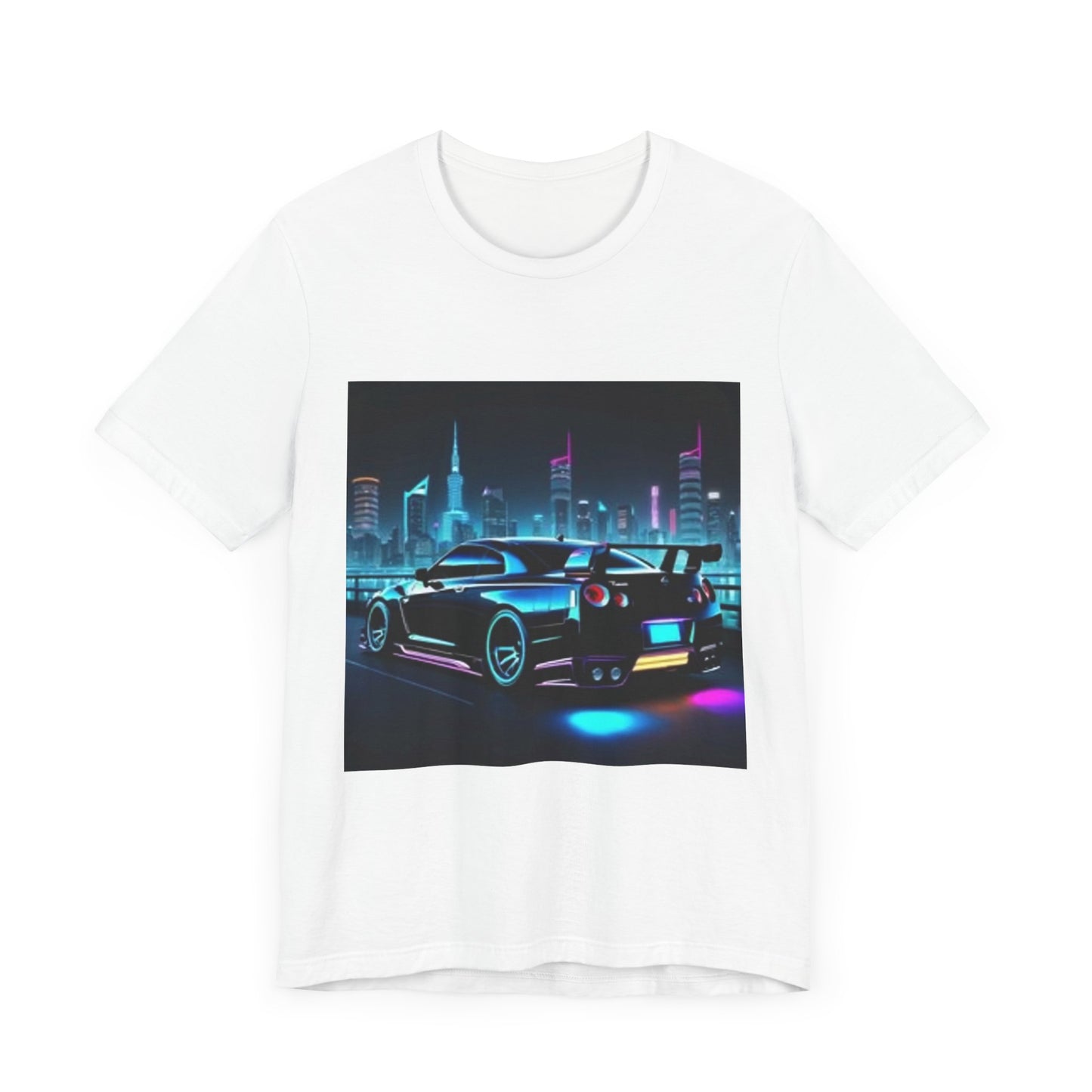 "Skyline GTR" Neon Cyberpunk Short Sleeve Tee