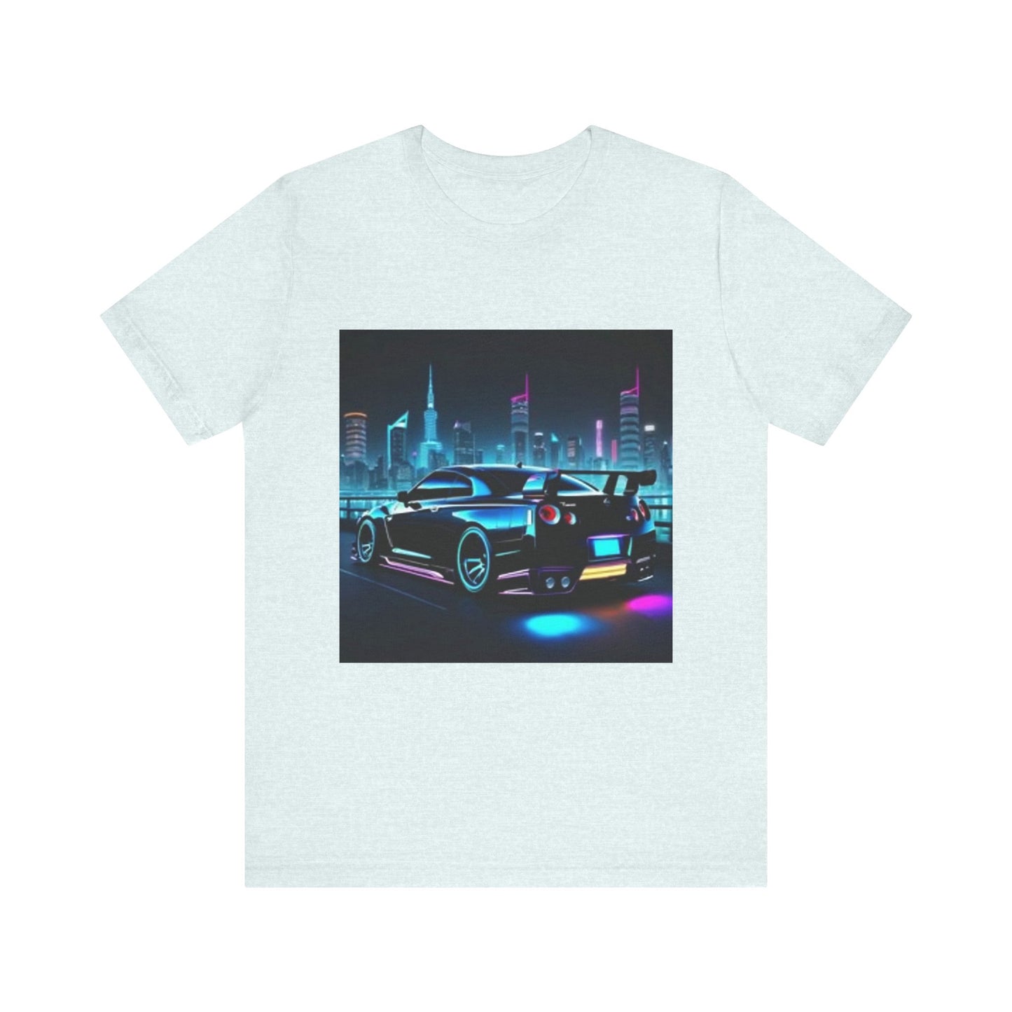 "Skyline GTR" Neon Cyberpunk Short Sleeve Tee