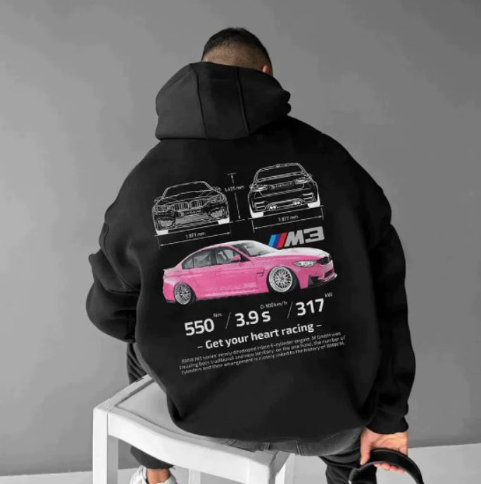 Corvette C5 / BMW M3 Printed Hoodie