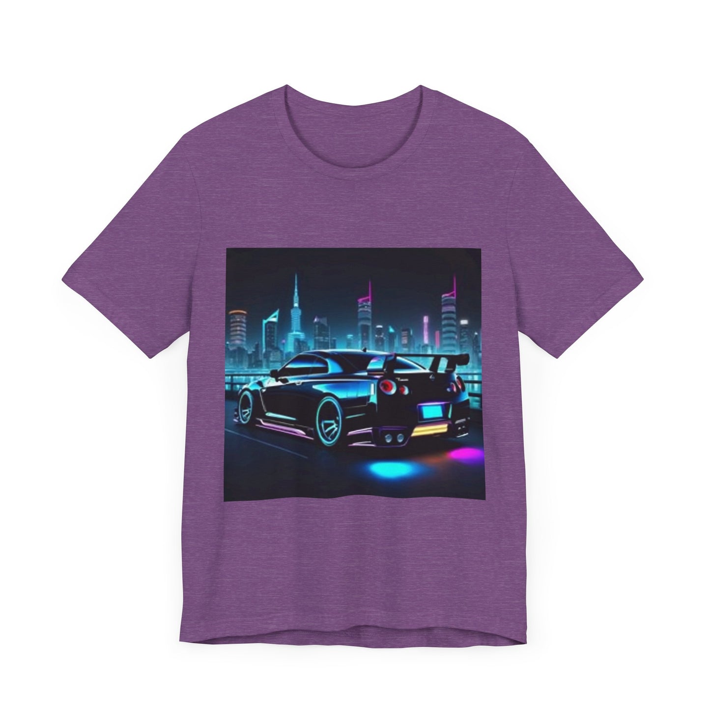 "Skyline GTR" Neon Cyberpunk Short Sleeve Tee