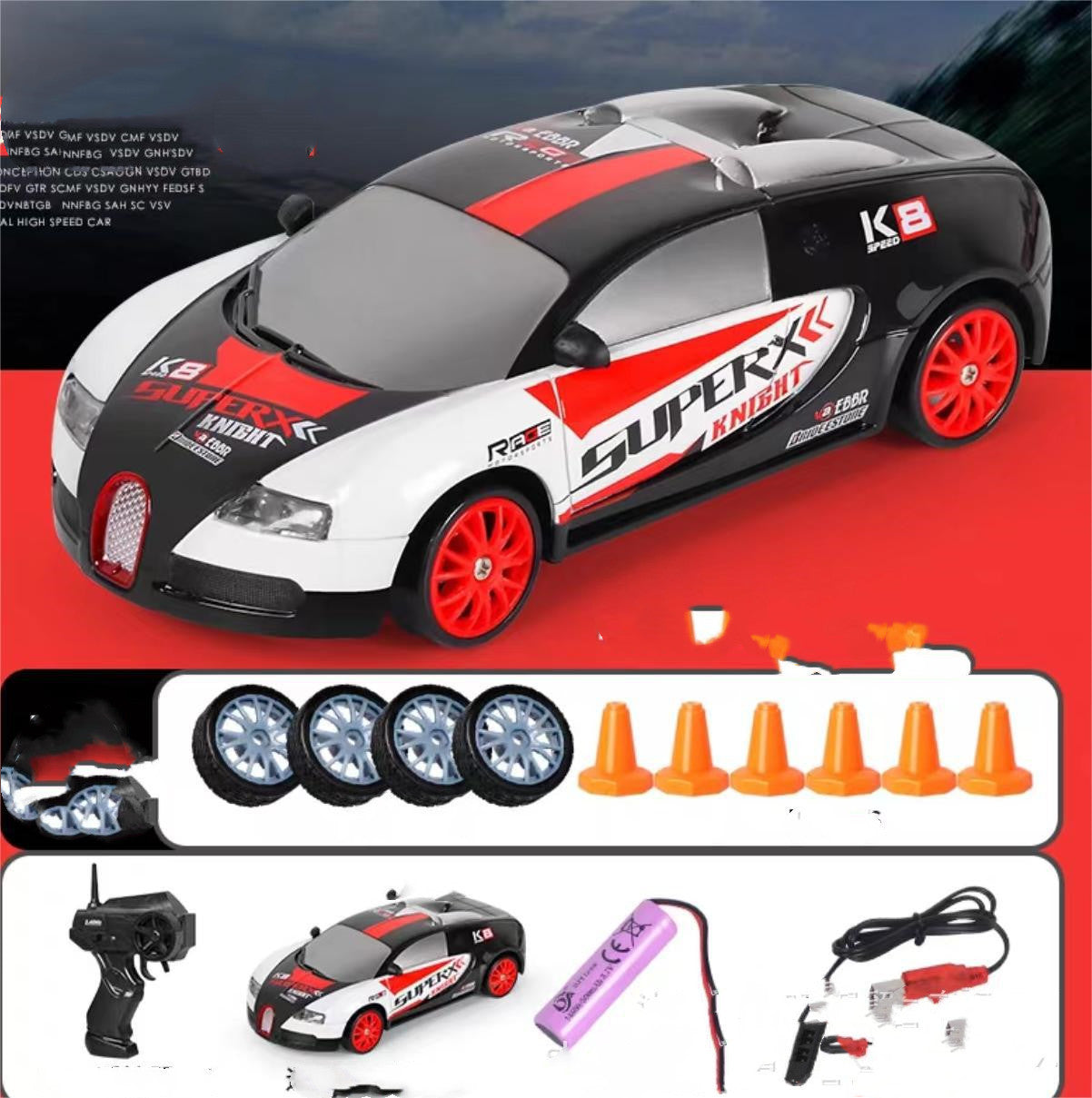 Turbo Drift Pro 4WD RC Drift Car