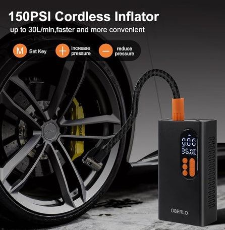 Wireless Inflator Car Portable Automatic Pump