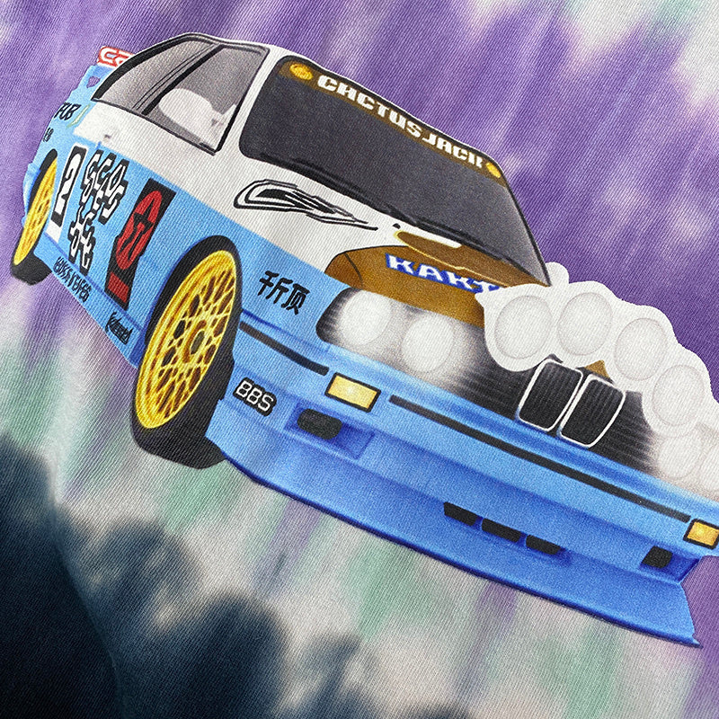 BMW Time Attack Tie-Dye Retro T-Shirt