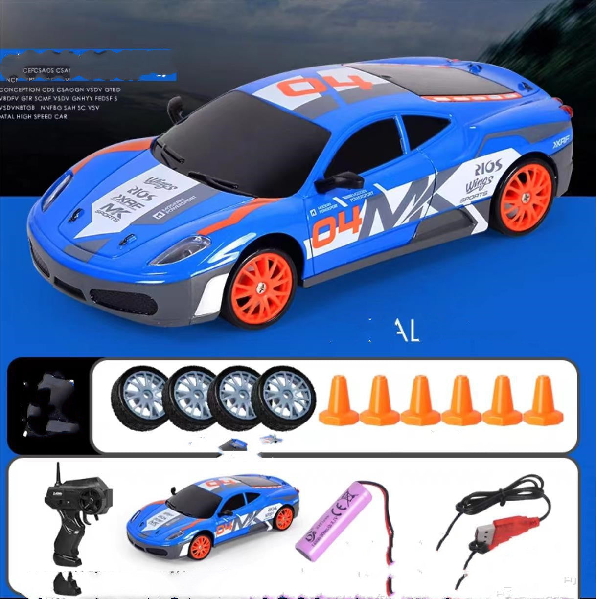 Turbo Drift Pro 4WD RC Drift Car